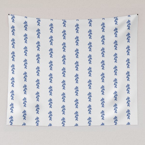 Item preview, Blue Doodle Cut Out designed and sold by elemenope RAY.
