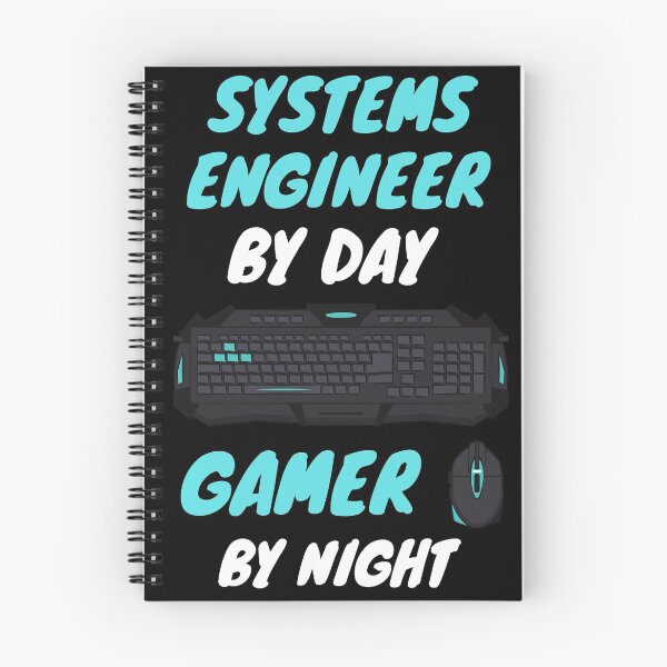 Item preview, systems engineer gamer designed and sold by SnowballStep.