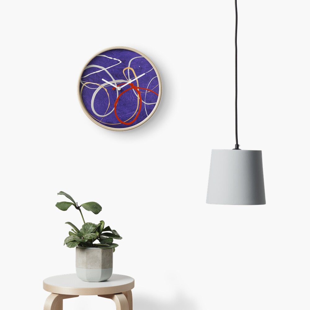 Item preview, Clock designed and sold by EssAyBee.