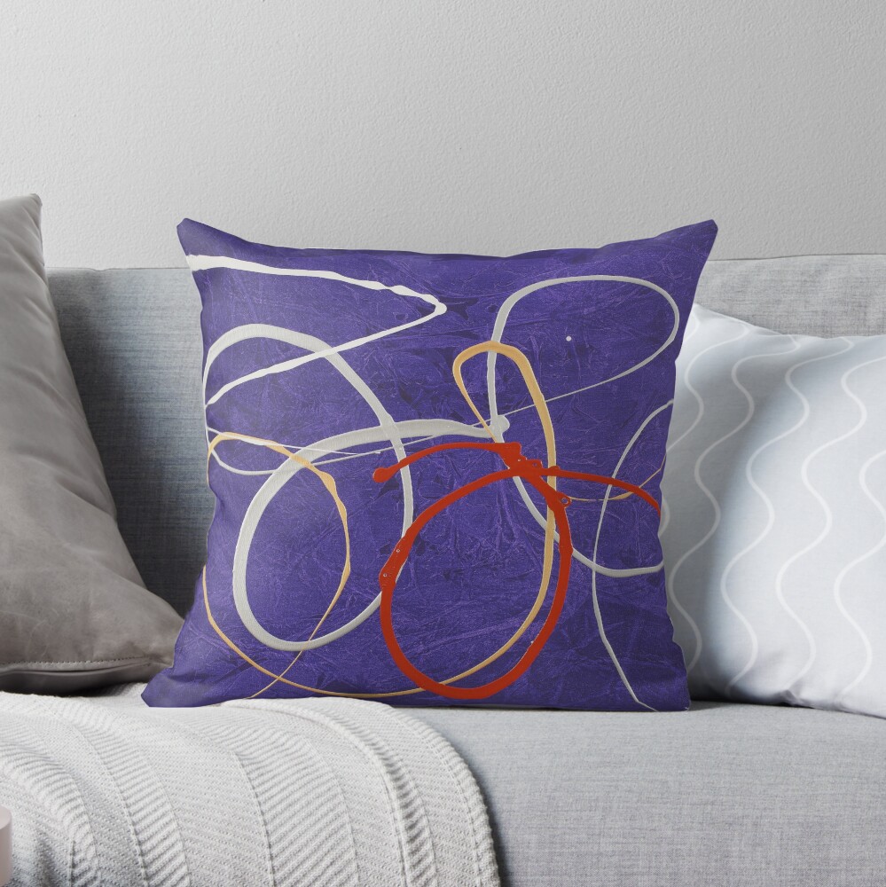 Item preview, Throw Pillow designed and sold by EssAyBee.