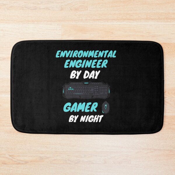 Item preview, environmental engineer gamer designed and sold by SnowballStep.