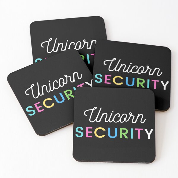 Item preview, Cute Unicorn Security Gift designed and sold by mikels.