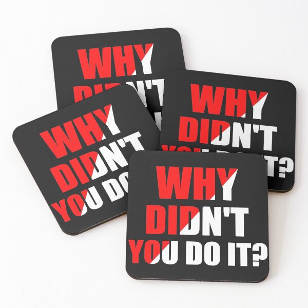 Item preview, Why Didn't You Do it? Trump Quote  2020 Presidential Final Debate designed and sold by daybreakagain.