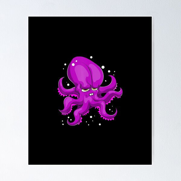 Artikelvorschau, Nettes lustiges Kraken-T-Shirt entworfen und verkauft von CharlieWarren.