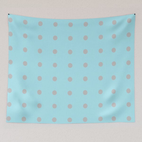 Item preview,  grey dot transparent blue background designed and sold by miaterinka.