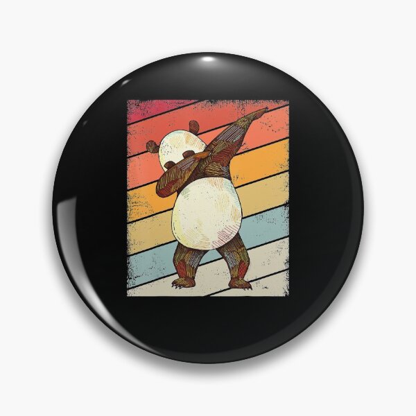 Item preview, Camiseta para niños Dabbing Panda Vintage Pandas Dab Dance Retro Graphic designed and sold by CharlieWarren.