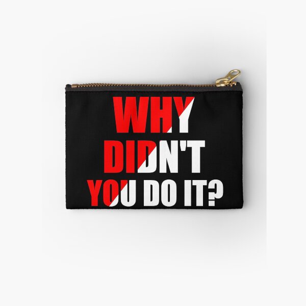 Item preview, Why Didn't You Do it? Trump Quote  2020 Presidential Final Debate designed and sold by daybreakagain.