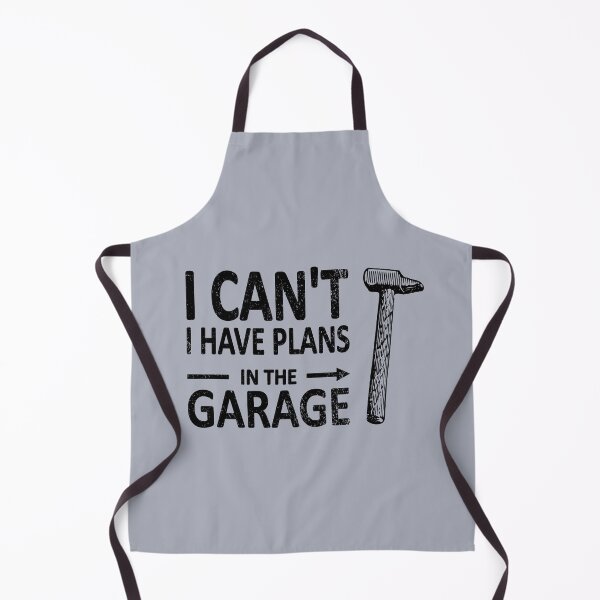 Item preview, I CAN'T I Have PLANS in the GARAGE Carpenter Wood Working Framer Black with Hammer designed and sold by frenchsalsa.