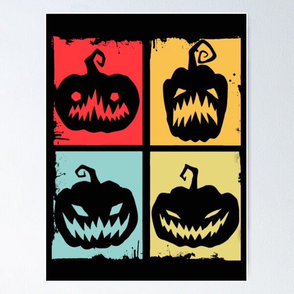 Item preview, Halloween Pumpkin JackOLanterns Vintage Spooky designed and sold by DuongBui.