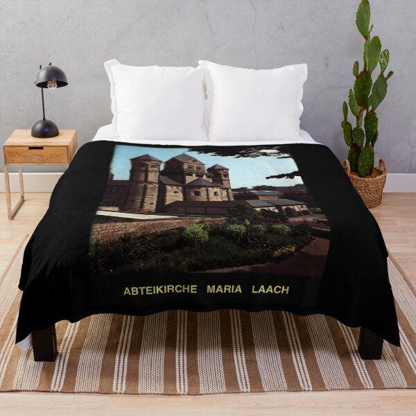 Item preview, Abteikirche Maria Laach retro poster designed and sold by CorasPosters.