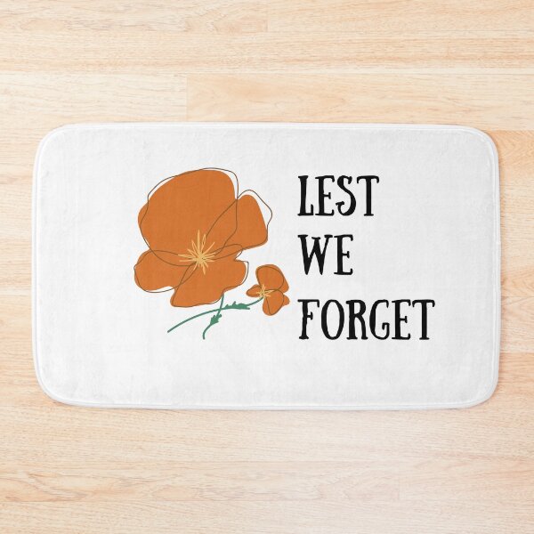 Item preview, Lest we forget designed and sold by DK-PODsolutions.