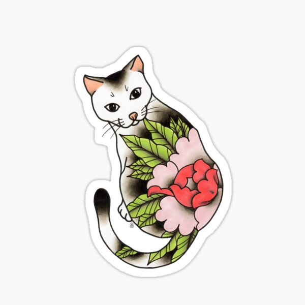 How to bring Japanese design into your creative work  Cat art  illustration Cat illustration Japanese tattoo art