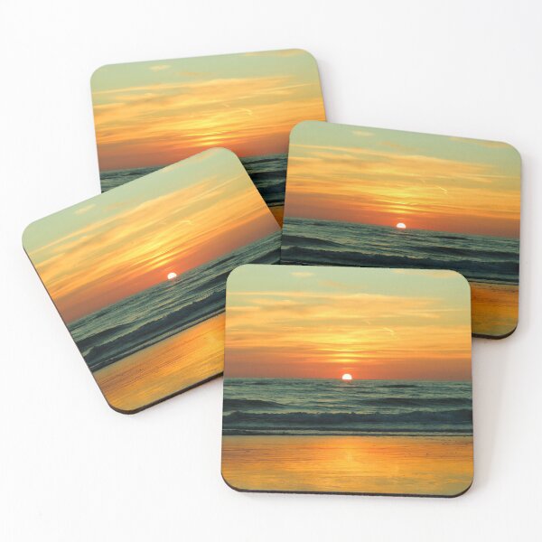 Item preview, REAL SUNSET PHOTO OF A WILD BEAUTIFUL MEDITERRANEAN BEACH designed and sold by Delicious Design ⭐⭐⭐⭐⭐.
