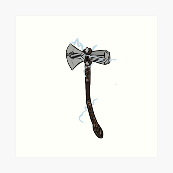 Mjolnir | Official Marvel Stickers | Redwolf