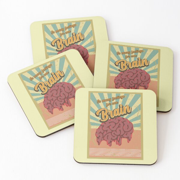 Item preview, So many feelings for one brain designed and sold by Kelsa Evangelista.