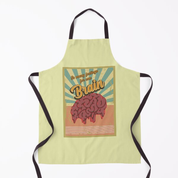 Item preview, So many feelings for one brain designed and sold by Kelsa Evangelista.