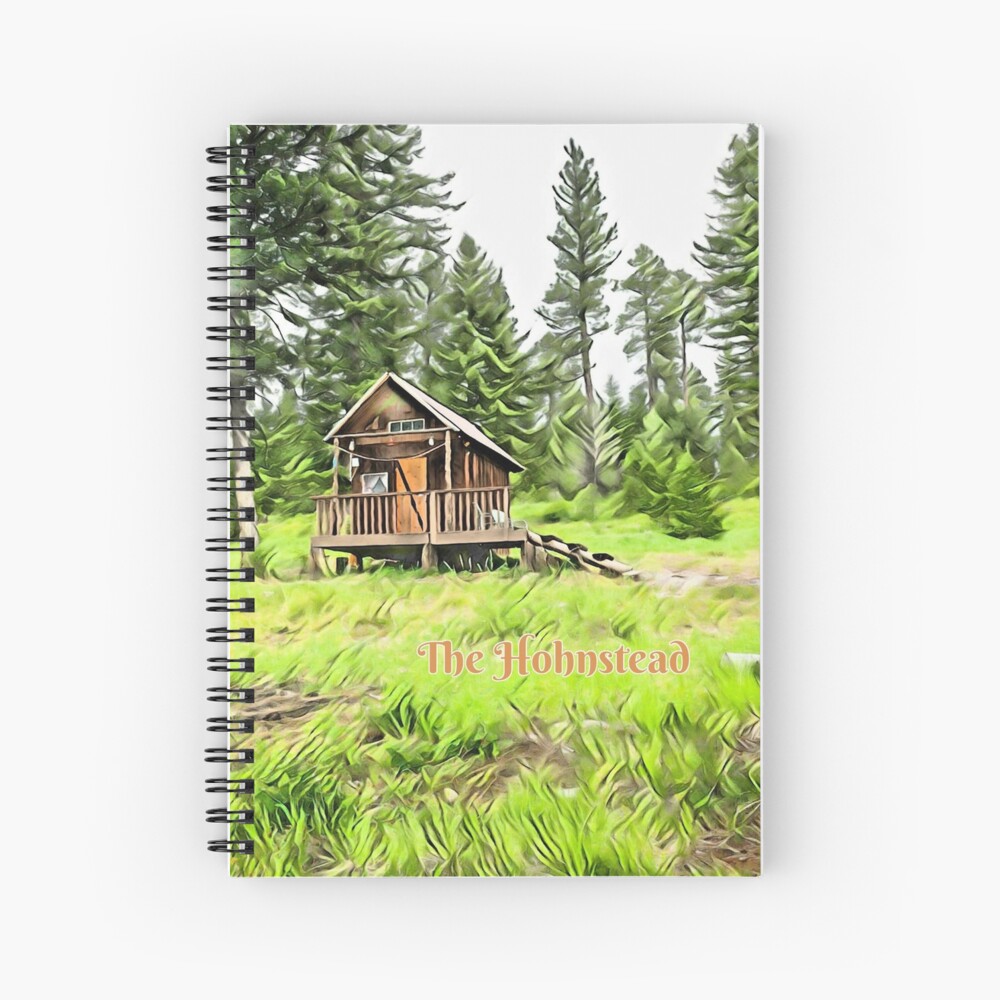 The Hohnstead Shanty Watercolor 3 Spiral Notebook