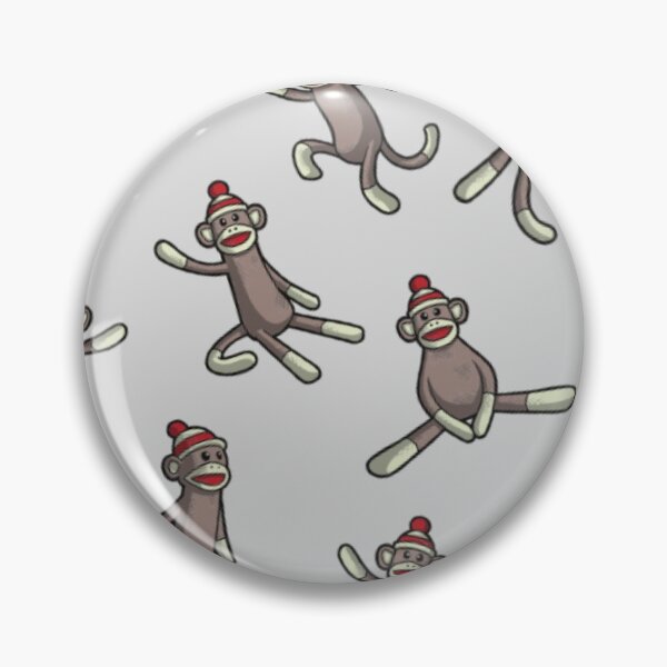 Item preview, Sock Monkey Action designed and sold by The Masked Designer.