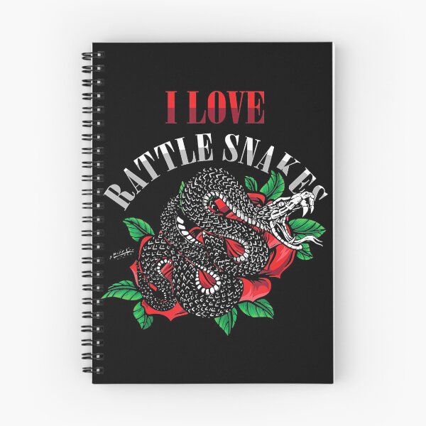 Item preview, Python Cobra Snake Owner Herpetologist I Love Rattlesnake T-Shirt designed and sold by GrahamWalsh.