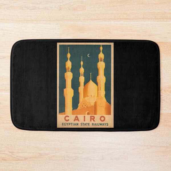 Artikelvorschau, Cairo retro poster entworfen und verkauft von CorasPosters.