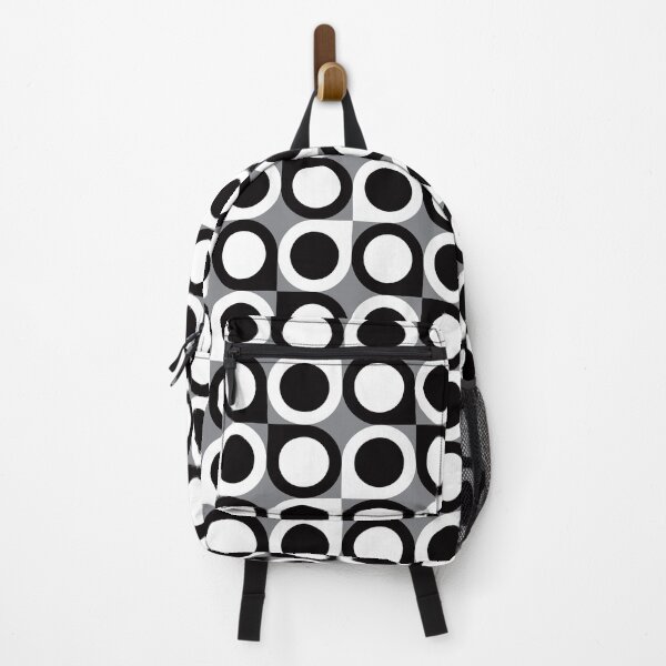 Item preview, Geometric Pattern 193 (black gray circles) designed and sold by Geometric Patterns.