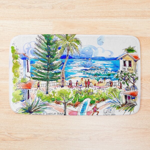 Item preview, Kingscliff Beach Morning designed and sold by ErinHillStudio.