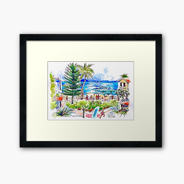 Item preview, Kingscliff Beach Morning designed and sold by ErinHillStudio.