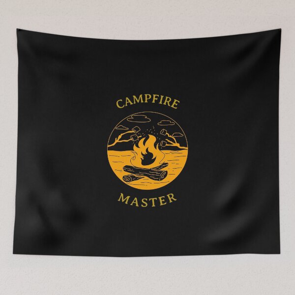 Item preview, Campfire Master Hiking and Camping designed and sold by FitFabFunny.