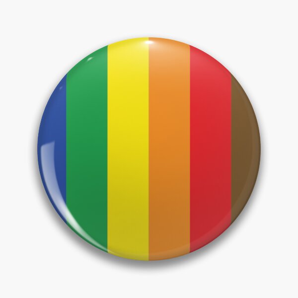 Item preview, LGBT POC Pride Flag Vertical designed and sold by lgbtshoppe.