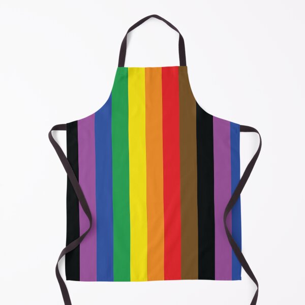 Item preview, LGBT POC Pride Flag Vertical designed and sold by lgbtshoppe.