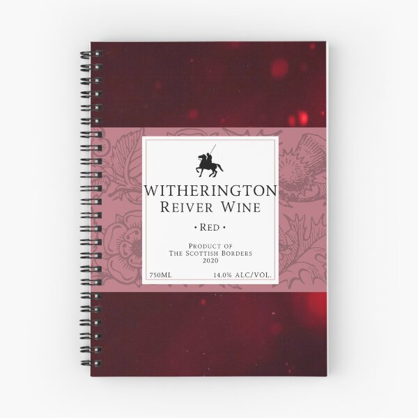 Item preview, WITHERINGTON Red Wine Label | Border Reivers designed and sold by yourscotborders.