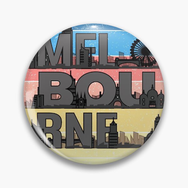 Item preview, Melbourne Australia Retro Vintage  designed and sold by Style2Vie.