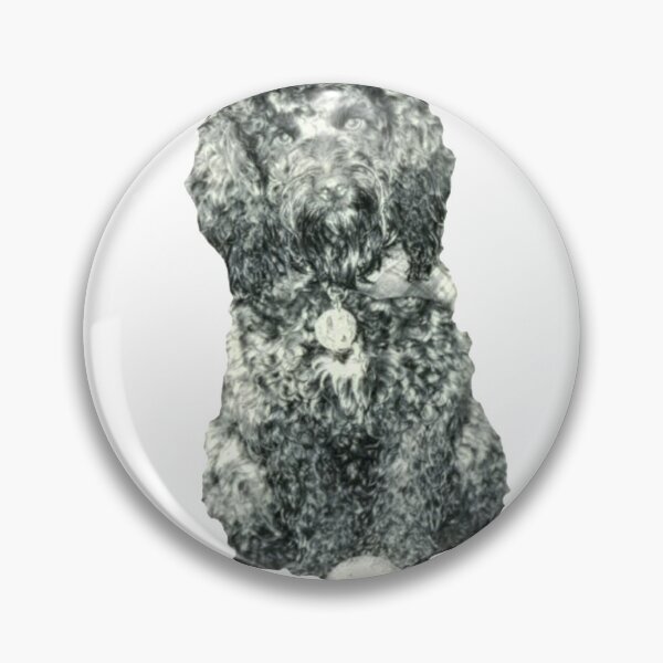 Item preview, Cockapoo with a ball (Grey) designed and sold by LearsInteriors.