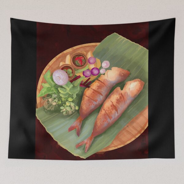 Item preview, Grilled Fish designed and sold by TeriRobbins.