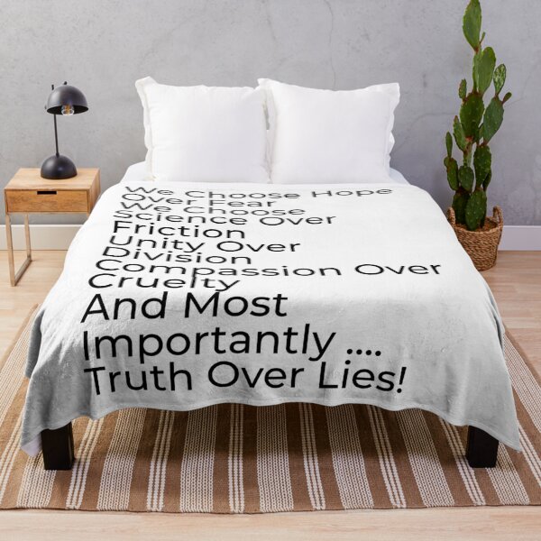 Item preview, Unity Over Division Truth over Lies Quote designed and sold by ChaseCoClothing.