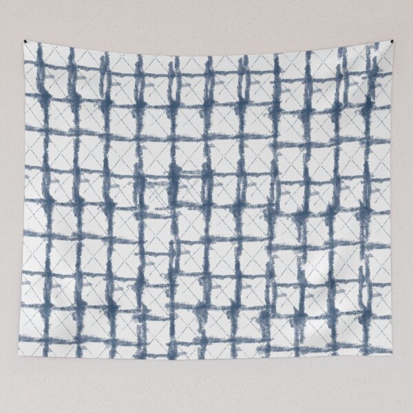 Item preview, Tie Dye Square Itajime Japanese Shibori  Pattern designed and sold by islandartista.