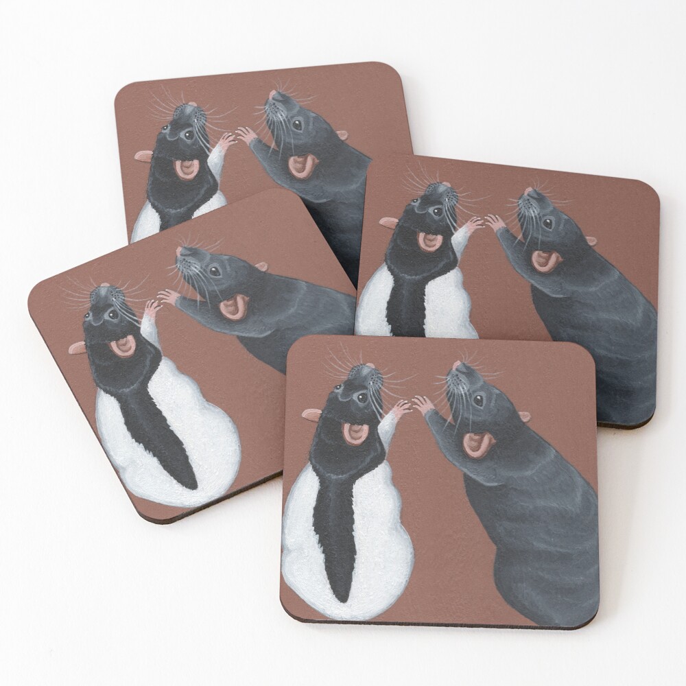 Item preview, Coasters (Set of 4) designed and sold by WolfySilver.