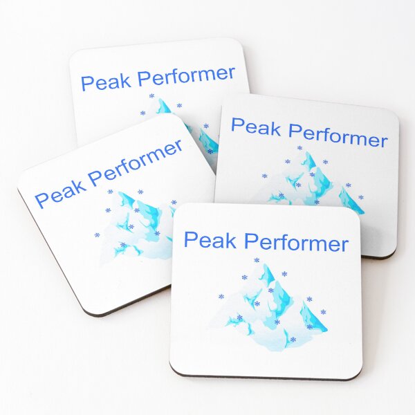 Item preview, Mountain and snow Peak Performer  designed and sold by Artstastic.