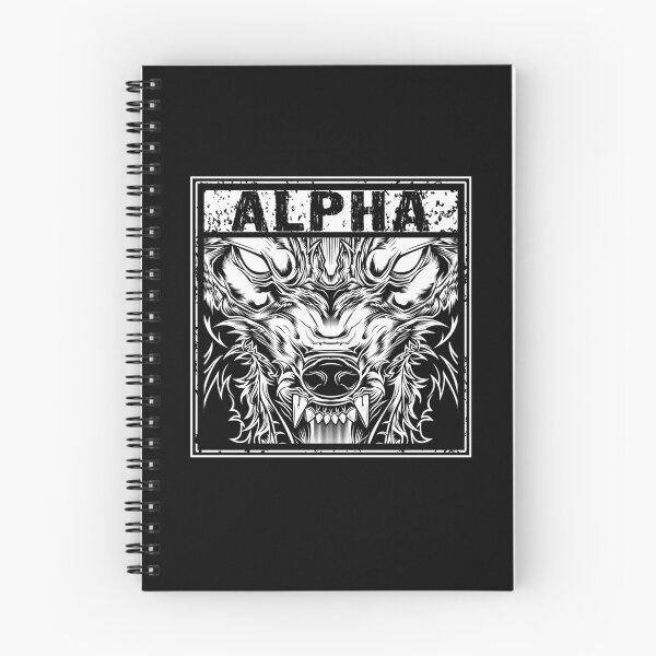 Artikelvorschau, Alpha Wolf Dominant Wildlife Heulende Männer entworfen und verkauft von h44k0n.