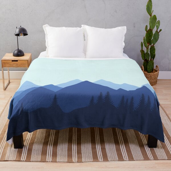Item preview, Blue Mountains Silhoutte designed and sold by MonsaviFashion.