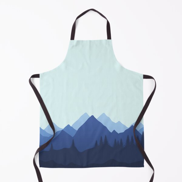 Item preview, Blue Mountains Silhoutte designed and sold by MonsaviFashion.