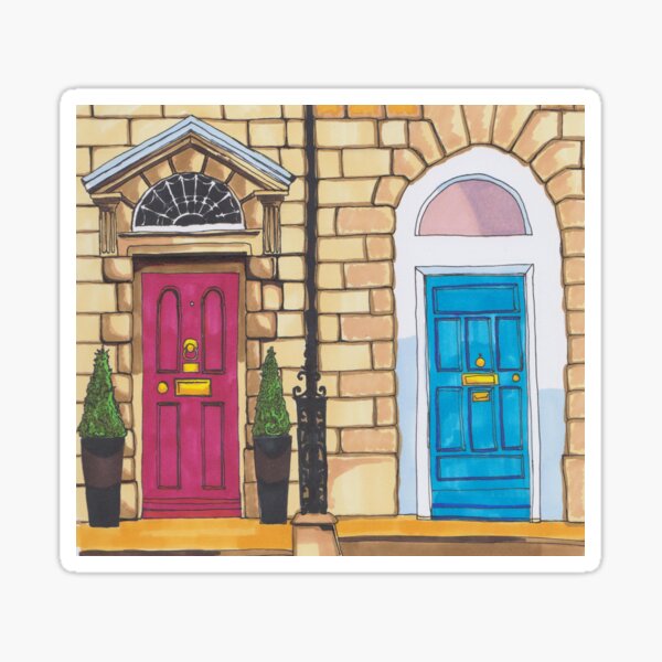 Dublin Doorways Sticker
