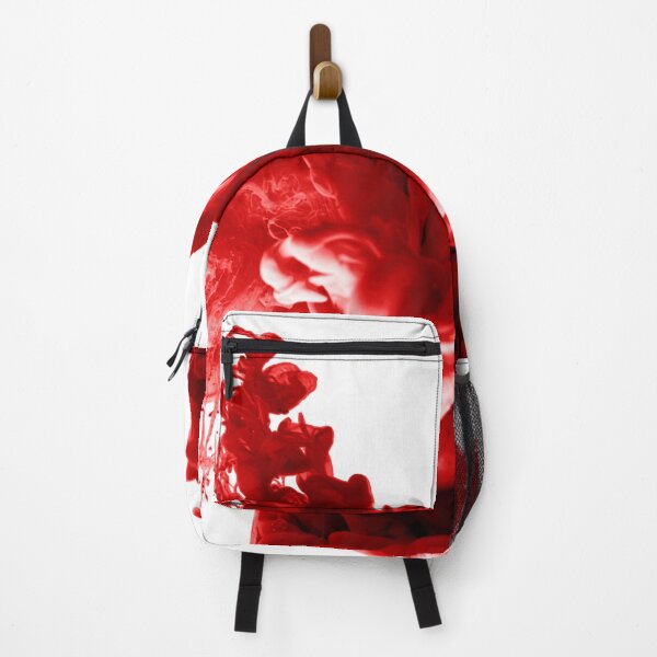 Item preview, ink in water red abstract background smoke isolated	 designed and sold by MarketVisionAV.