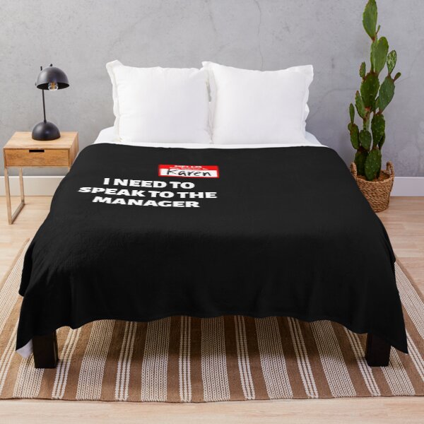Item preview, Karen Halloween Costume Speak To The Manager Saying Funny T-Shirt designed and sold by Jaimieshop.