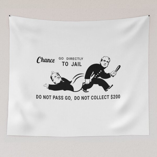 Item preview, Trump Go Directly To Jail Robert Mueller Interview designed and sold by DavidPascall.