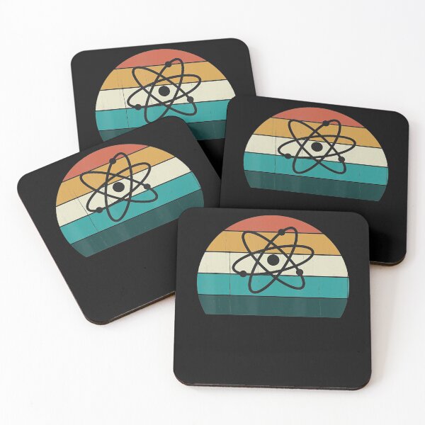 Item preview, Retro Science Atoms Vintage Molecules Chemistry designed and sold by RonaldDaughtry.