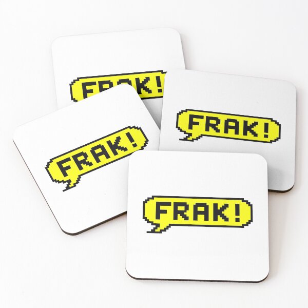Item preview, FRAK!  The expletive from the classic 8-bit BBC Micro Game! designed and sold by NearTheKnuckle.