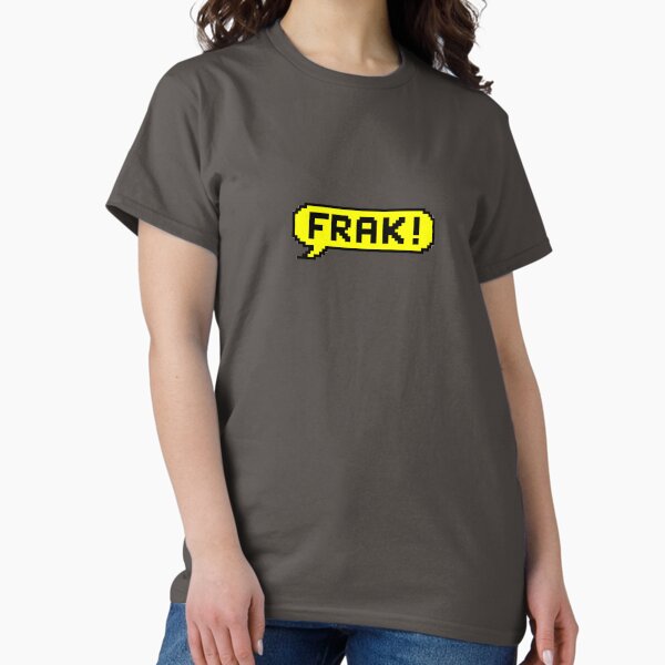 Aperçu de l'œuvre FRAK! Le juron du jeu BBC Micro classique 8 bits! créée et vendue par NearTheKnuckle.