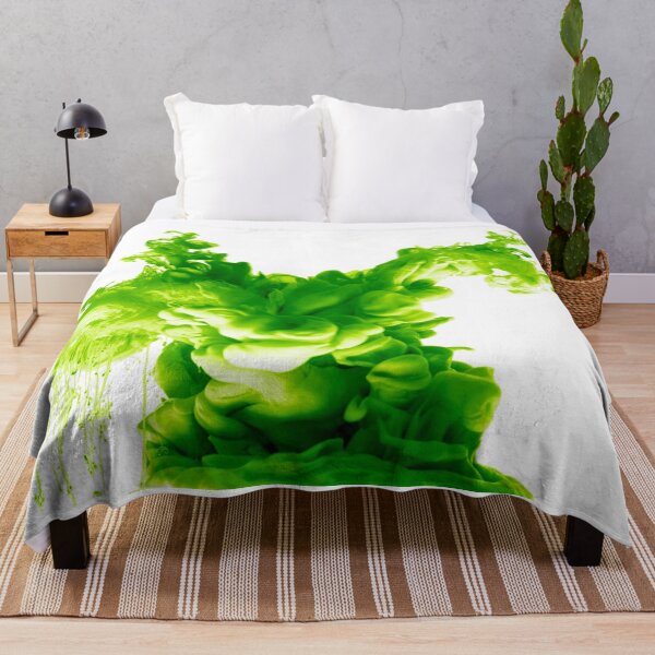 Item preview, ink in water green abstract background smoke isolated designed and sold by MarketVisionAV.