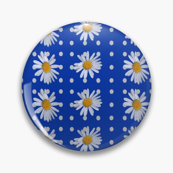 Item preview, grey dot daisy transparent dark blue background designed and sold by miaterinka.